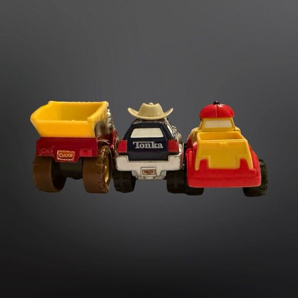8 Tonka Lil Chuck and Friends Diecast Vehicles Construction Hasbro Maisto 3” A16 - Picture 13 of 16